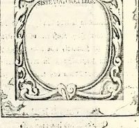 An illustration from Proben des hohen Teütschen Reichs Adels, oder, Sammlungen alter Denkmäler, Grabsteinen, Wappen, Inn- und Urschriften, u: d: nach ihrem wahren Urbilde aufgenommen unter offener Treüe bewähret und durch Anenbäume auch sonstige Nachrichten erkläret und erläuteret (1775)