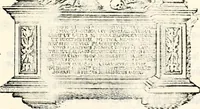 An illustration from Proben des hohen Teütschen Reichs Adels, oder, Sammlungen alter Denkmäler, Grabsteinen, Wappen, Inn- und Urschriften, u: d: nach ihrem wahren Urbilde aufgenommen unter offener Treüe bewähret und durch Anenbäume auch sonstige Nachrichten erkläret und erläuteret (1775)