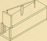 An illustration from Problems in farm woodwork for agricultural schools, high schools, industrial schools, and country schools (1915)