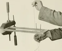 An illustration from Problems in woodwork in combination with other materials for elementary manual training (1917)