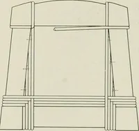 An illustration from Problems in woodwork in combination with other materials for elementary manual training (1917)