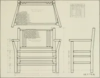 An illustration from Problems in woodwork in combination with other materials for elementary manual training (1917)