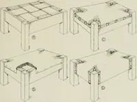 An illustration from Problems in woodwork in combination with other materials for elementary manual training (1917)