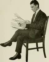 An illustration from Problems in woodwork in combination with other materials for elementary manual training (1917)