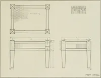 An illustration from Problems in woodwork in combination with other materials for elementary manual training (1917)
