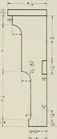 An illustration from Problems in woodwork in combination with other materials for elementary manual training (1917)