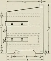 An illustration from Problems in woodwork in combination with other materials for elementary manual training (1917)