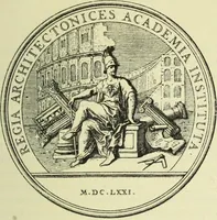 An illustration from Procès-verbaux, 1671-1793; publiés pour la Société de l'histoire de l'art français sous le patronage de l'Académie des beaux arts par Henry Lemonnier (1911)