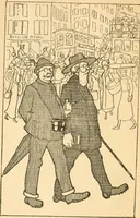 An illustration from Professeur Knatschké; oeuvres choisies du grand savant allemand et de sa fille Elsa. Recueillies et illustrées pour les Alsaciens par Hansi. Fidèlement traduites en français par H.P. Colle (1916)