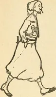 Picture 12 of 64 from Professeur Knatschké; oeuvres choisies du grand savant allemand et de sa fille Elsa. Recueillies et illustrées pour les Alsaciens par Hansi. Fidèlement traduites en français par H.P. Colle (1916), leaf 41