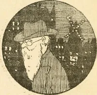 Picture 20 of 64 from Professeur Knatschké; oeuvres choisies du grand savant allemand et de sa fille Elsa. Recueillies et illustrées pour les Alsaciens par Hansi. Fidèlement traduites en français par H.P. Colle (1916), leaf 49