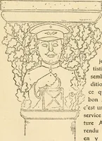 Picture 32 of 64 from Professeur Knatschké; oeuvres choisies du grand savant allemand et de sa fille Elsa. Recueillies et illustrées pour les Alsaciens par Hansi. Fidèlement traduites en français par H.P. Colle (1916), leaf 74