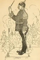 Picture 33 of 64 from Professeur Knatschké; oeuvres choisies du grand savant allemand et de sa fille Elsa. Recueillies et illustrées pour les Alsaciens par Hansi. Fidèlement traduites en français par H.P. Colle (1916), leaf 76