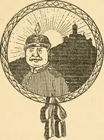 Picture 36 of 64 from Professeur Knatschké; oeuvres choisies du grand savant allemand et de sa fille Elsa. Recueillies et illustrées pour les Alsaciens par Hansi. Fidèlement traduites en français par H.P. Colle (1916), leaf 80
