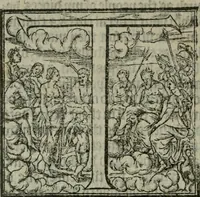 An illustration from A profitable and necessarye doctryne : with certayne homelies adioyned therunto (1555)
