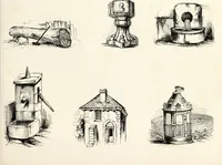 An illustration from The progressive drawing-book : containing a series of easy and comprehensive lessons for drawing landscape, architecture, the human figure, shipping, and animals, &c. without the aid of a master : also, a complete treatise on perspective, with nearly three hundred engravings (1853)