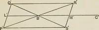 An illustration from Projective geometry for use in colleges and schools (1911)