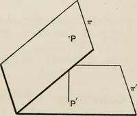An illustration from Projective geometry for use in colleges and schools (1911)
