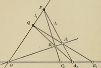 An illustration from Projective geometry (1910)