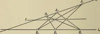 An illustration from Projective geometry (1910)