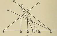 An illustration from Projective geometry (1910)