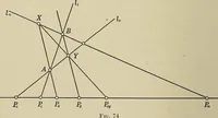 An illustration from Projective geometry (1910)