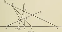 An illustration from Projective geometry (1910)
