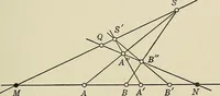 An illustration from Projective geometry (1910)