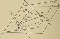 An illustration from Projective geometry (1910)