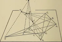 An illustration from Projective geometry (1910)