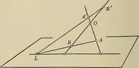 An illustration from Projective geometry (1910)