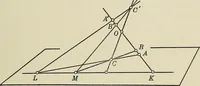 An illustration from Projective geometry (1910)