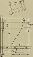 An illustration from Projects for beginning woodwork and mechanical drawing (1912)