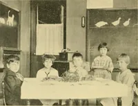 An illustration from Projects and games in the primary grades (1922)
