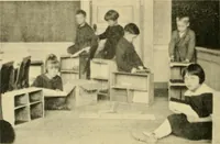 An illustration from Projects and games in the primary grades (1922)