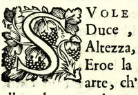 Picture 6 of 9 from Prologhi di Domenico Bruni, detto Fuluio, comico di Madama sereniss. principessa di Piemonte (1623), leaf 47
