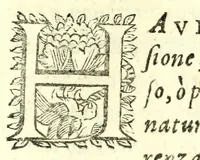 An illustration from Prologhi di Domenico Bruni, detto Fuluio, comico di Madama sereniss. principessa di Piemonte (1623)