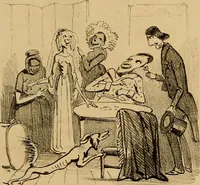 Picture 8 of 61 from Promenade charivarique au Salon de Bruxelles 1845 (1845), leaf 14