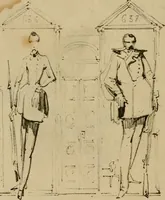 An illustration from Promenade charivarique au Salon de Bruxelles 1845 (1845)
