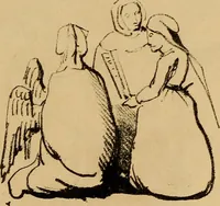 An illustration from Promenade charivarique au Salon de Bruxelles 1845 (1845)
