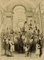 An illustration from Promenade charivarique au Salon de Bruxelles 1845 (1845)