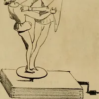 An illustration from Promenade charivarique au Salon de Bruxelles 1845 (1845)