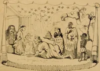An illustration from Promenade charivarique au Salon de Bruxelles 1845 (1845)