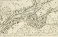 An illustration from Promenades, ou, Itinéraire des jardins de Chantilly : orné d'un plan et de vingt estampes qui en représentent les principales vues (1791)
