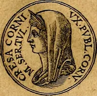 Picture 196 of 811 from Prontvario de le medaglie de piv illvstri, & fulgenti huomini & donne, dal pricipio del mondo insino al presente tempo.. (1553), leaf 112