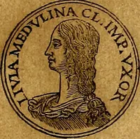 Picture 364 of 811 from Prontvario de le medaglie de piv illvstri, & fulgenti huomini & donne, dal pricipio del mondo insino al presente tempo.. (1553), leaf 202