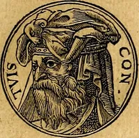 Picture 20 of 811 from Prontvario de le medaglie de piv illvstri, & fulgenti huomini & donne, dal pricipio del mondo insino al presente tempo.. (1553), leaf 24