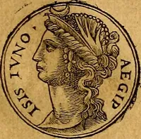 Picture 29 of 811 from Prontvario de le medaglie de piv illvstri, & fulgenti huomini & donne, dal pricipio del mondo insino al presente tempo.. (1553), leaf 28