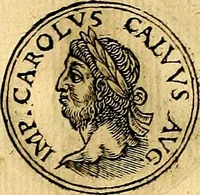 An illustration from Prontvario de le medaglie de piv illvstri, & fulgenti huomini & donne, dal pricipio del mondo insino al presente tempo.. (1553)