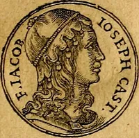Picture 40 of 811 from Prontvario de le medaglie de piv illvstri, & fulgenti huomini & donne, dal pricipio del mondo insino al presente tempo.. (1553), leaf 34